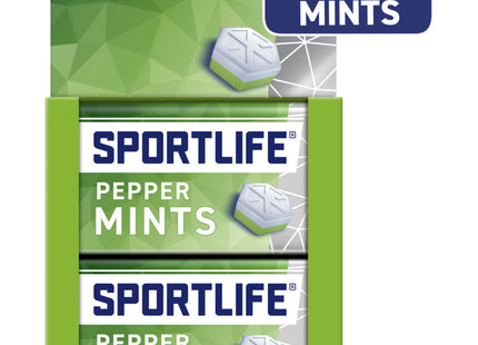 Sportlife Peppermint 2er-Pack zuckerfreie Pfefferminzbonbons
