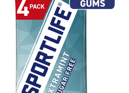 Sportlife Extramint zuckerfreie Kaugummis 4er-Pack