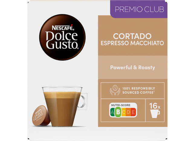 Nescafé Dolce Gusto Cortado macchiatto capsules