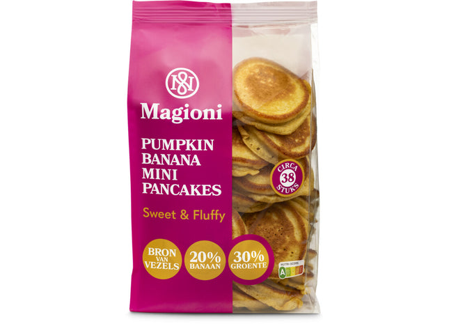 Magioni Pumpkin banana mini pancakes