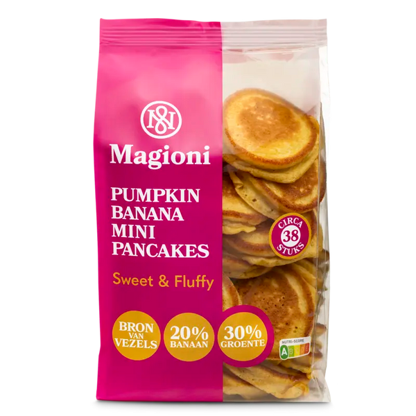 Magioni Pumpkin banana mini pancakes