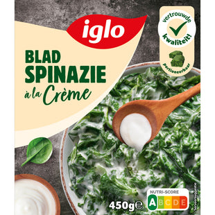 Iglo Bladspinazie á la crème