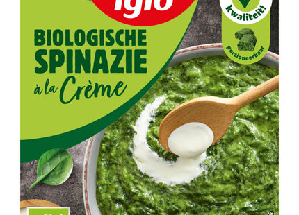 Iglo Biologische spinazie à la crème