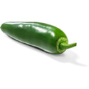 Grüne Jalapeño-Schote