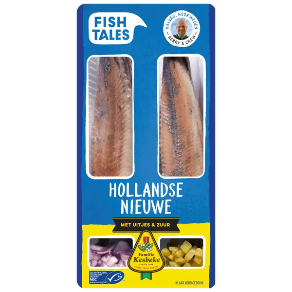 Fish Tales Hollandse nieuwe met kesbeke zuur