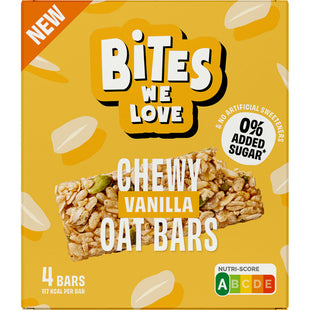 BitesWeLove Chewy oat bars vanille