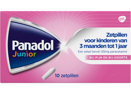 Panadol Junior 125mg zetpillen