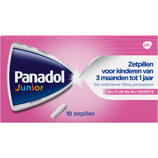 Panadol Junior 125mg zetpillen
