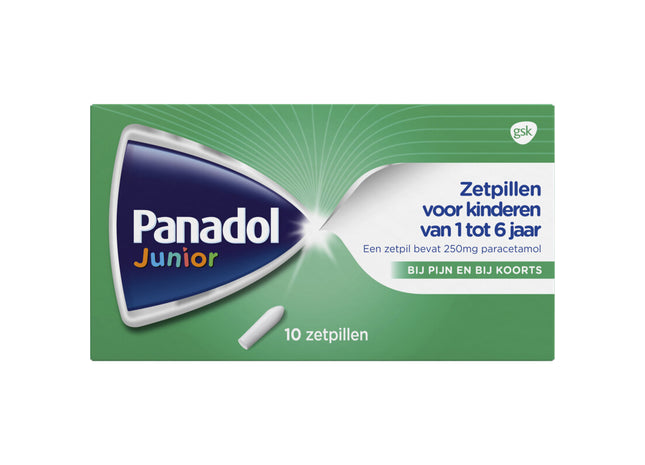 Panadol Junior 250mg zetpillen
