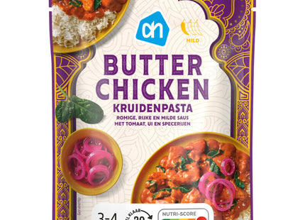 Butter chicken kruidenpasta