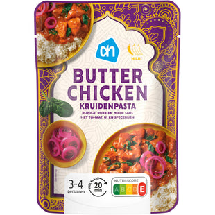 Butter chicken kruidenpasta