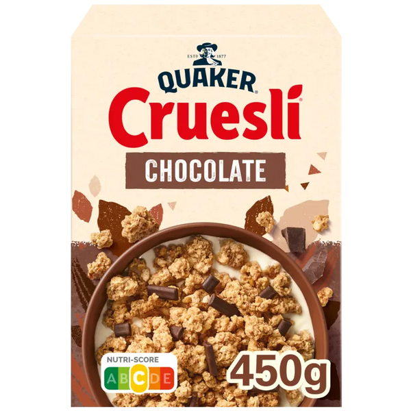 Quaker Cruesli chocolate