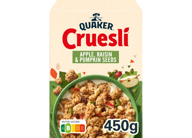 Quaker Cruesli Apfel &amp; Rosine