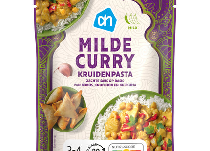 Milde curry kruidenpasta