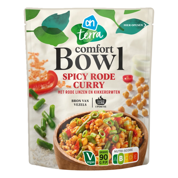 Terra Comfort bowl spicy red curry