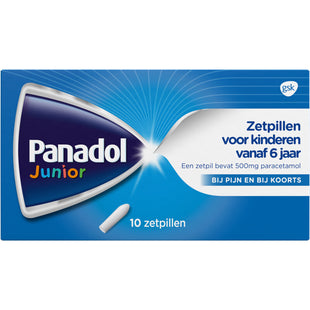 Panadol Junior 500mg zetpillen