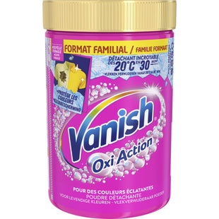 Vanish Vlekverwijderaar poeder gekleurde was