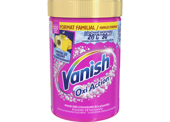 Vanish Vlekverwijderaar poeder gekleurde was