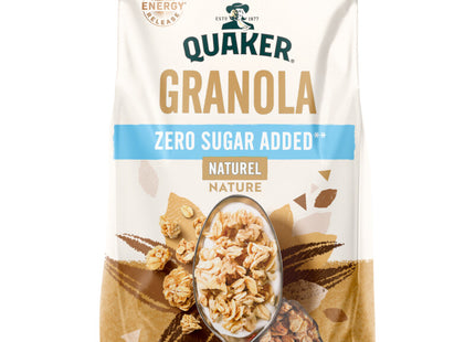 Quaker Granola zero sugar added naturel