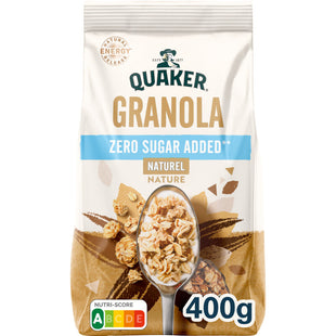 Quaker Granola zero sugar added naturel