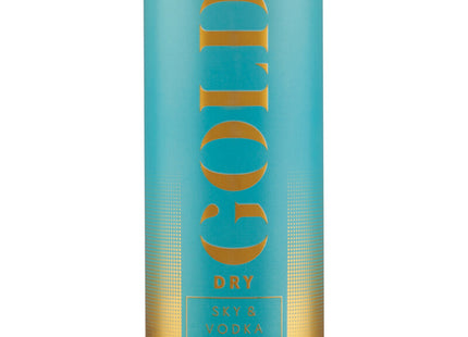Gold Dry Sky & vodka