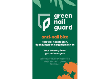 Green nail guard Anti-nail bite