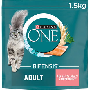 Purina ONE Adult rijk aan zalm