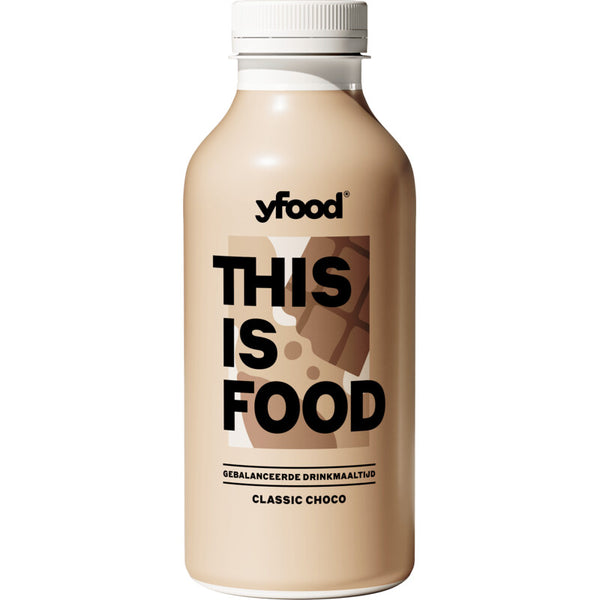 Yfood This is food drinkmaaltijd classic choco