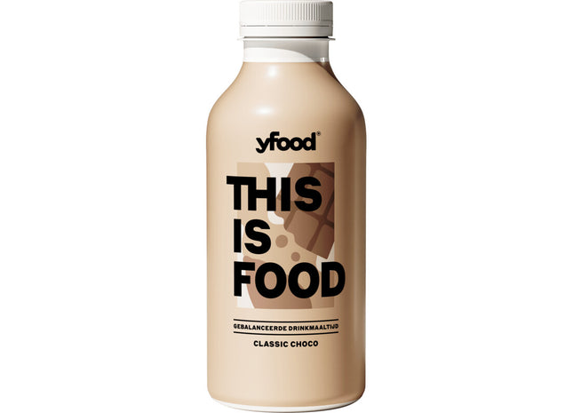 Yfood This is food drinkmaaltijd classic choco