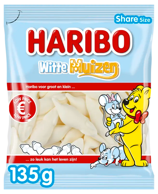 Haribo White Mice