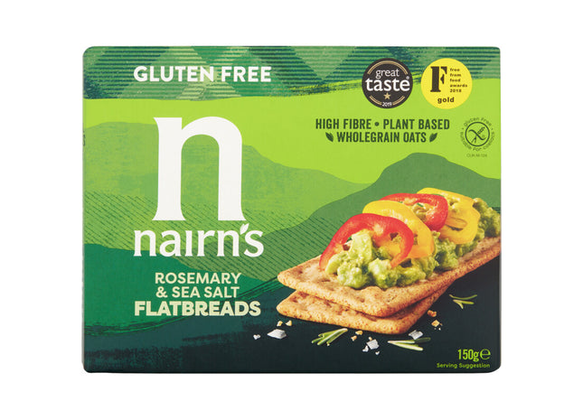 Nairn's Rosemary & sea salt flatbread
