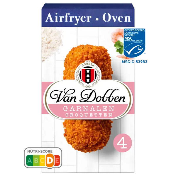 Van Dobben Ofen- und Heißluftfritteusen Garnelenkroketten