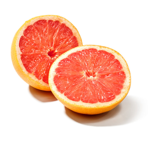 Loose red grapefruit