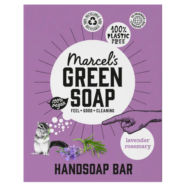 Marcel's Green Soap Hand Soap Bar Lavender & Rosemary