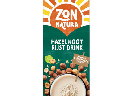 Zonnatura Hazelnoot rijst drink
