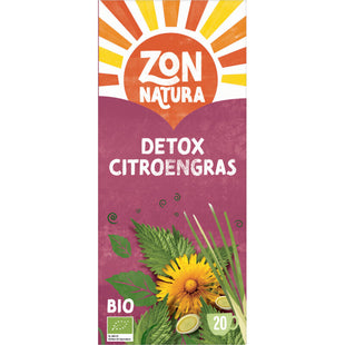 Zonnatura Detox citroengras kruideninfusie