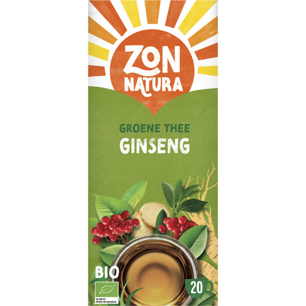 Zonnatura Green Tea Ginseng