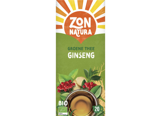 Zonnatura Groene thee ginseng