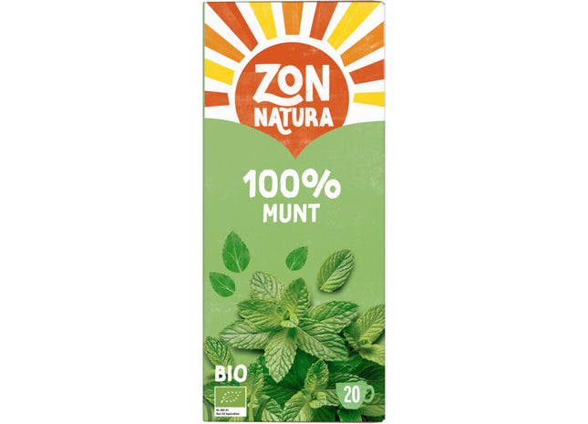 Zonnatura 100% munt kruideninfusie