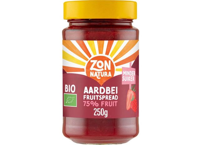 Zonnatura Fruitspread aardbei