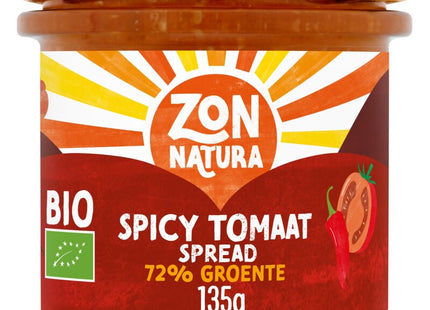 Zonnatura Groentespread spicy tomaat