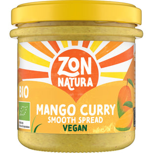 Zonnatura Smooth-Aufstrich-Mango-Curry