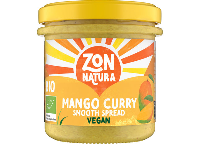 Zonnatura Smooth spread mango-curry