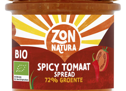 Zonnatura Groentespread spicy tomaat