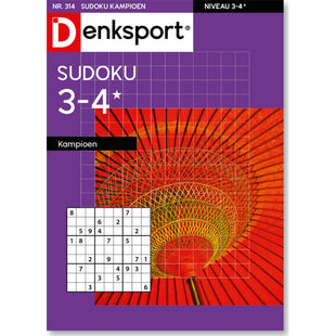 Denksport Sudoku 3-4* kampioen