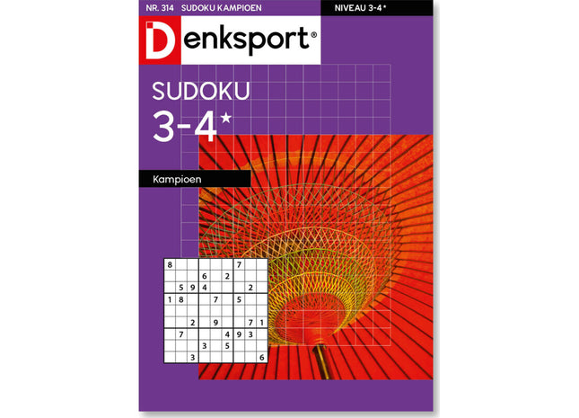 Denksport Sudoku 3-4* kampioen