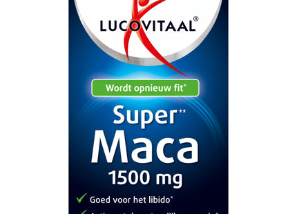 Lucovitaal Super maca 1500mg