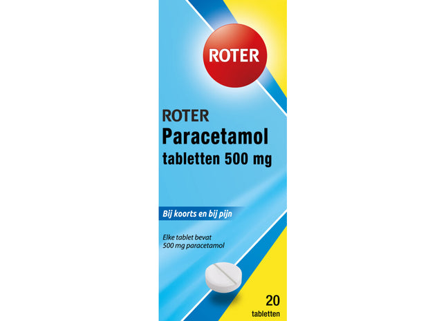 Roter Paracetamol 500mg tabletten