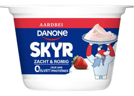 Danone Skyr aardbei high protein 0% vet