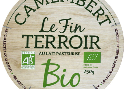Le Fin Terroir Camembert bio